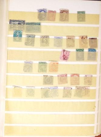 1849-1940, Small all world assembly in stockbook, noted