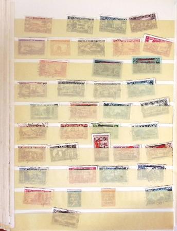 1849-1940, Small all world assembly in stockbook, noted