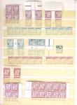 1849-1940, Small all world assembly in stockbook, noted