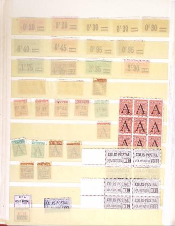 1849-1940, Small all world assembly in stockbook, noted