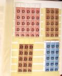 1849-1940, Small all world assembly in stockbook, noted