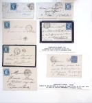 31 plis de Champigny sur Marne; 5 cursives, boites rurales, PC, GC. TB