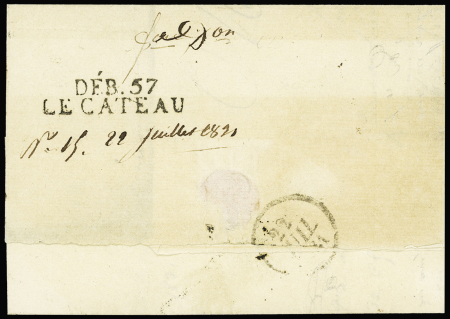 MP "Deb 57 Le Cateau" (37 x 9mm), ind 23. RR et TB
