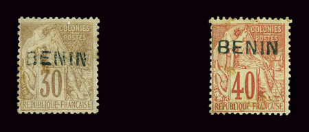 N°9 + 11, 30c et 40c, neuf *, TB. Signé JF.Brun