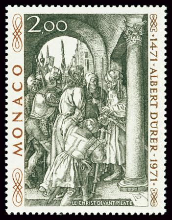 N°876A ERREUR Albert DURER, non émis, neuf **, TTB
