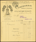 Thèmes Alcool et Publicité : Lot de 14 papiers timbres