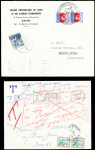 Lot de 5 lettres de grève "non philatélique" dont 1968,