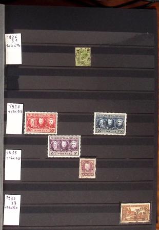 1891-1989, Une collection de MONACO en un classeur,