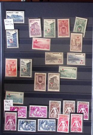 1891-1989, Une collection de MONACO en un classeur,
