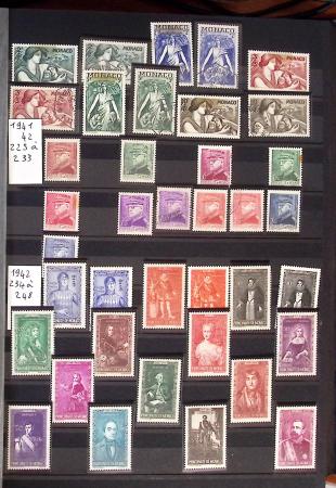 1891-1989, Une collection de MONACO en un classeur,