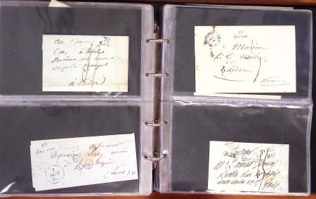1747-1878, Deux boîtes à chaussures remplies de bleus