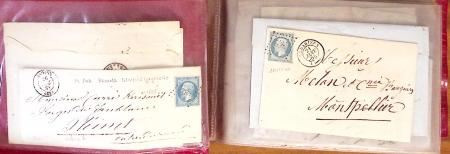 1747-1878, Deux boîtes à chaussures remplies de bleus