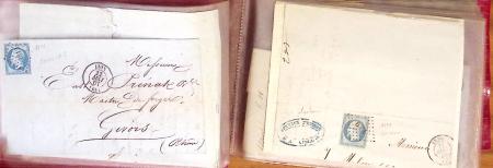 1747-1878, Deux boîtes à chaussures remplies de bleus