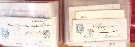 1747-1878, Deux boîtes à chaussures remplies de bleus