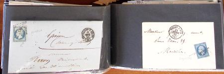 1747-1878, Deux boîtes à chaussures remplies de bleus