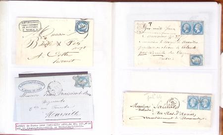 1747-1878, Deux boîtes à chaussures remplies de bleus