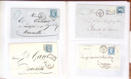 1747-1878, Deux boîtes à chaussures remplies de bleus