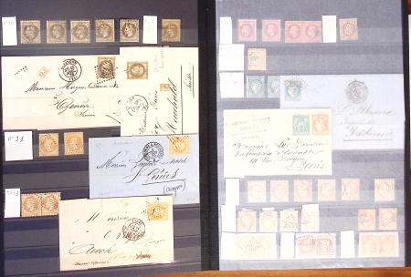 1849-1907, Collection sympathique en 3 classeurs de