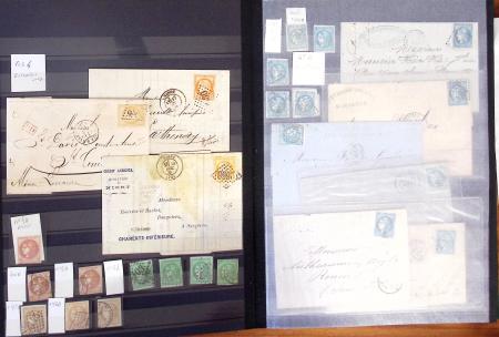 1849-1907, Collection sympathique en 3 classeurs de