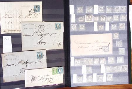 1849-1907, Collection sympathique en 3 classeurs de
