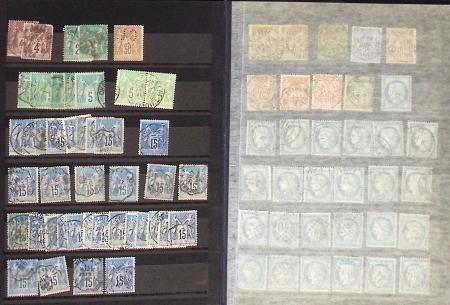 1849-1907, Collection sympathique en 3 classeurs de