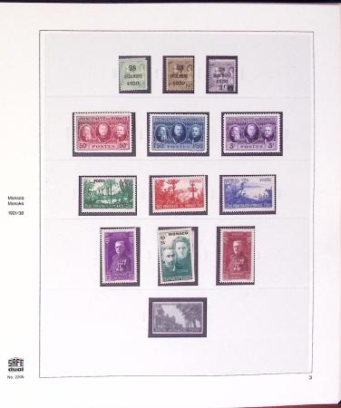 1891-2000, Trois collections, une de MONACO en 5 albums