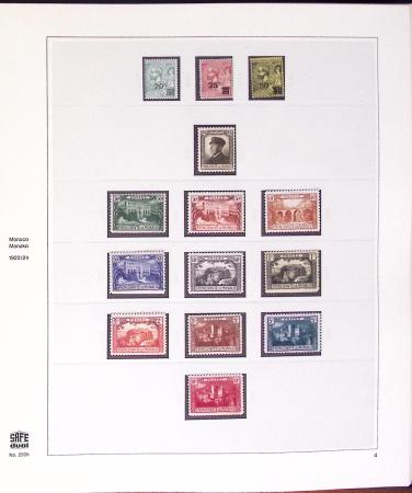 1891-2000, Trois collections, une de MONACO en 5 albums