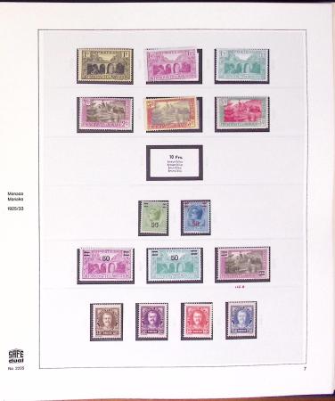 1891-2000, Trois collections, une de MONACO en 5 albums