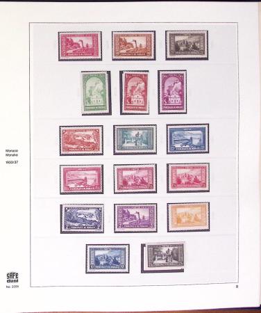 1891-2000, Trois collections, une de MONACO en 5 albums