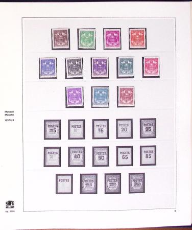 1891-2000, Trois collections, une de MONACO en 5 albums