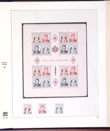 1891-2000, Trois collections, une de MONACO en 5 albums