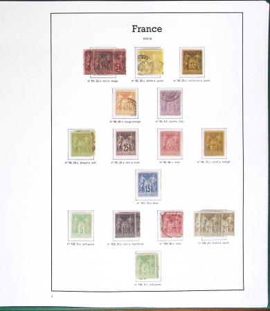 1849-2023, Solide collection de France en 23 albums