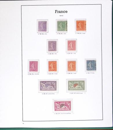 1849-2023, Solide collection de France en 23 albums