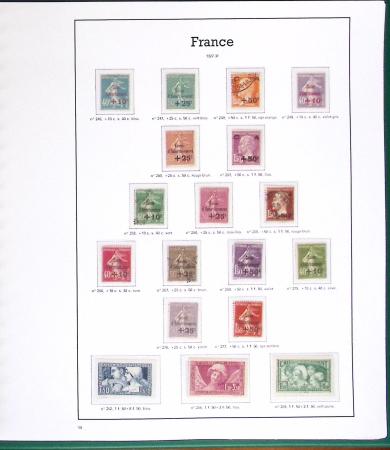 1849-2023, Solide collection de France en 23 albums