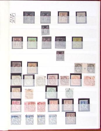 1859-1966, Collection en 2 classeurs des COLONIES,