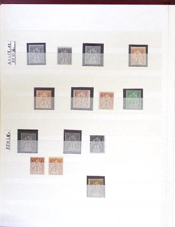 1859-1966, Collection en 2 classeurs des COLONIES,