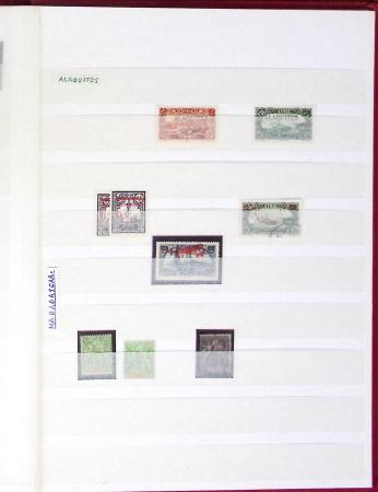 1859-1966, Collection en 2 classeurs des COLONIES,