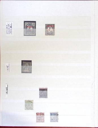 1859-1966, Collection en 2 classeurs des COLONIES,