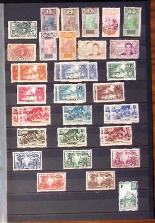 1859-1966, Collection en 2 classeurs des COLONIES,