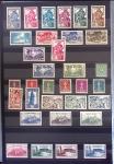 1859-1966, Collection en 2 classeurs des COLONIES,