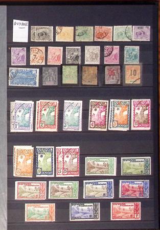 1859-1966, Collection en 2 classeurs des COLONIES,