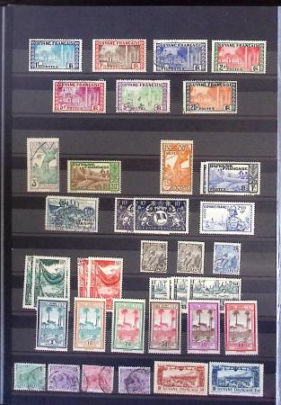 1859-1966, Collection en 2 classeurs des COLONIES,