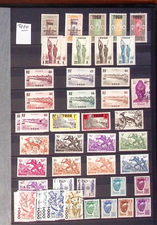 1859-1966, Collection en 2 classeurs des COLONIES,