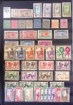 1859-1966, Collection en 2 classeurs des COLONIES,