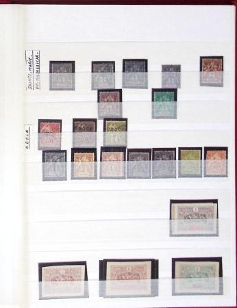 1859-1966, Collection en 2 classeurs des COLONIES,