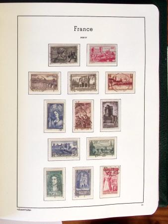 1849-2021, Collection de France en 10 albums Leuchtturm