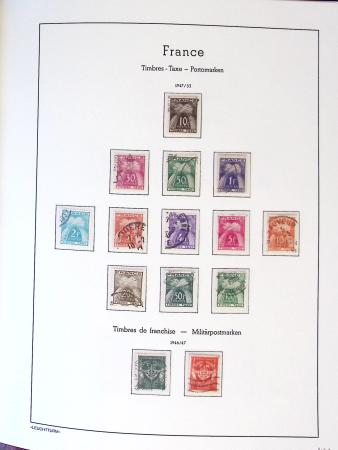 1849-2021, Collection de France en 10 albums Leuchtturm