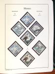 1885-2000, Collection de MONACO en 3 albums Leuchtturm
