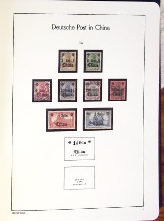1885-2000, Collection de MONACO en 3 albums Leuchtturm