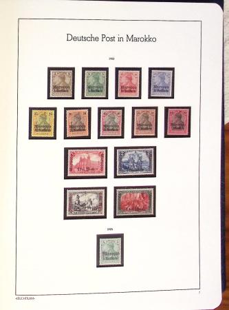 1885-2000, Collection de MONACO en 3 albums Leuchtturm
